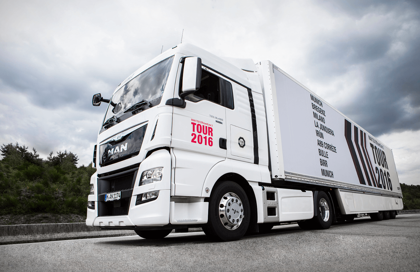 truck + grafik